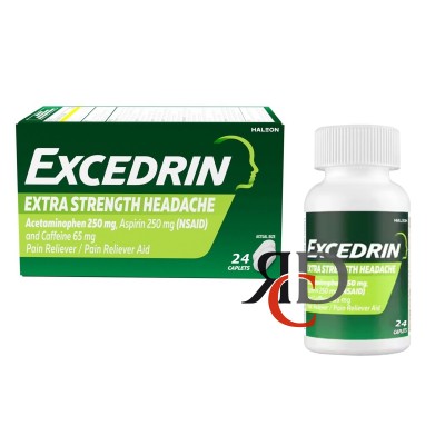 EXCEDRIN CAPLETS 24CT/PACK